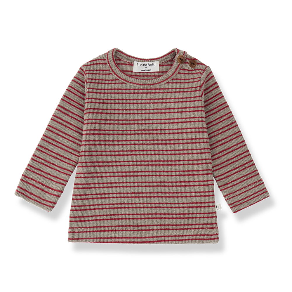 NORDEGG STRIPE SHIRT - FIAMMA