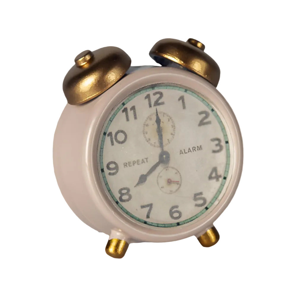 MAILEG MOUSE ALARM CLOCK - POWDER