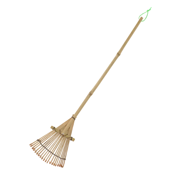CHILDREN'S BAMBOO LAWN RAKE