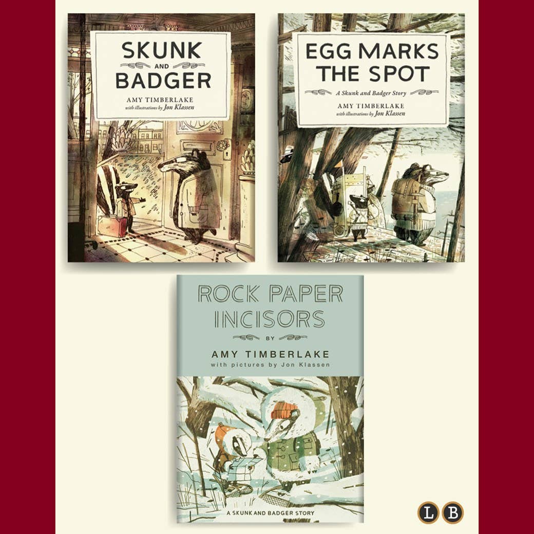 EGG MARKS THE SPOT: A SKUNK & BADGER STORY