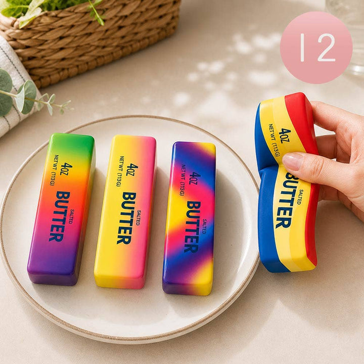RAINBOW BUTTER BAR SENSORY TOY