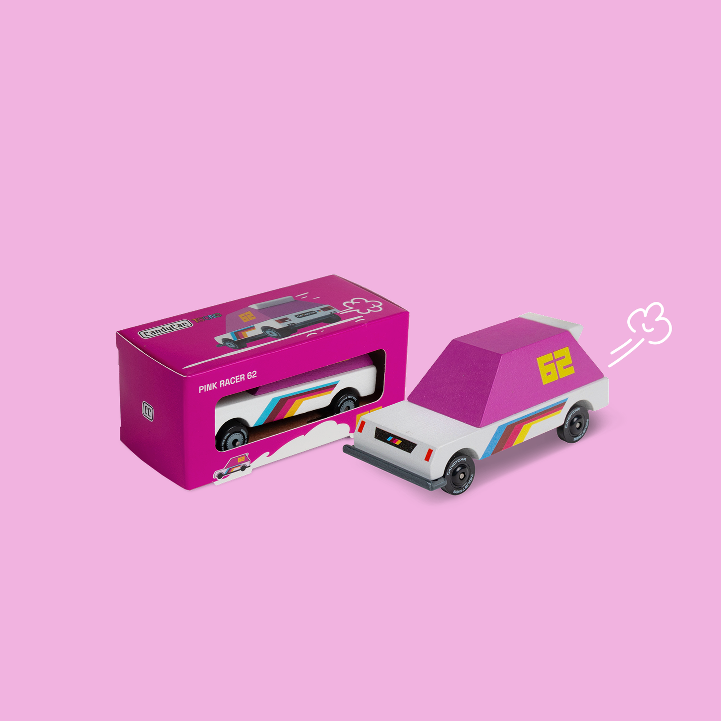 PINK RACER 62 TOONS™ CAR