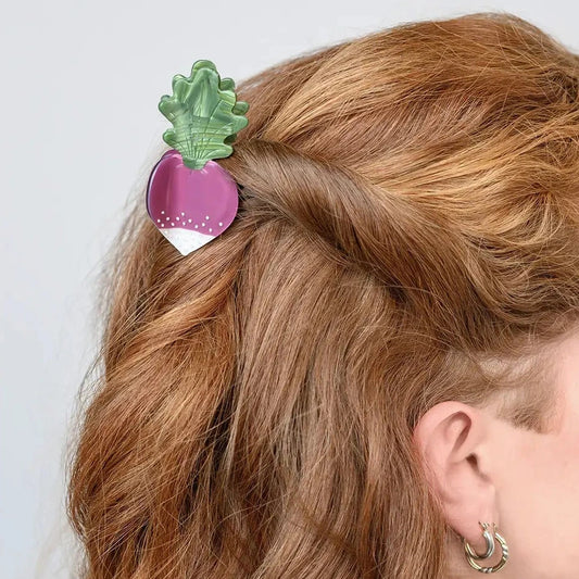 FRENCH RADISH HAIR JAW CLIP