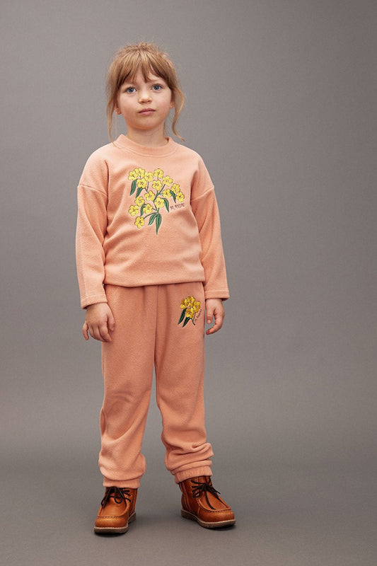 ALPINE FLOWERS FLEECE TROUSERS