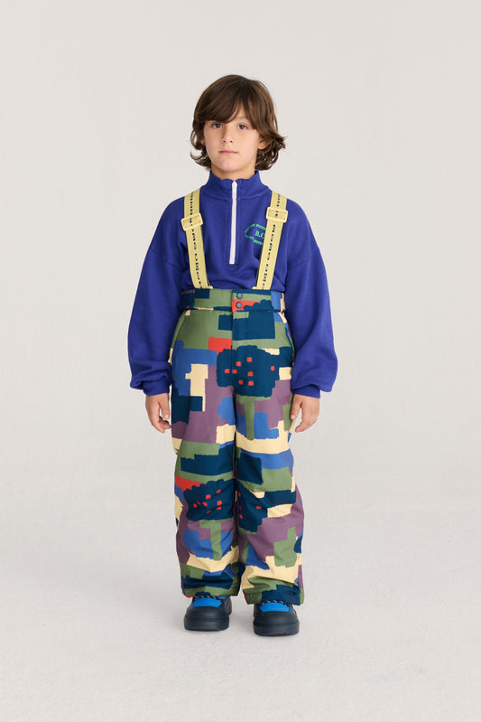 PAINT FOREST ALL OVER SKI PANT