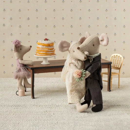 MAILEG WEDDING MOUSE COUPLE - MUM & DAD