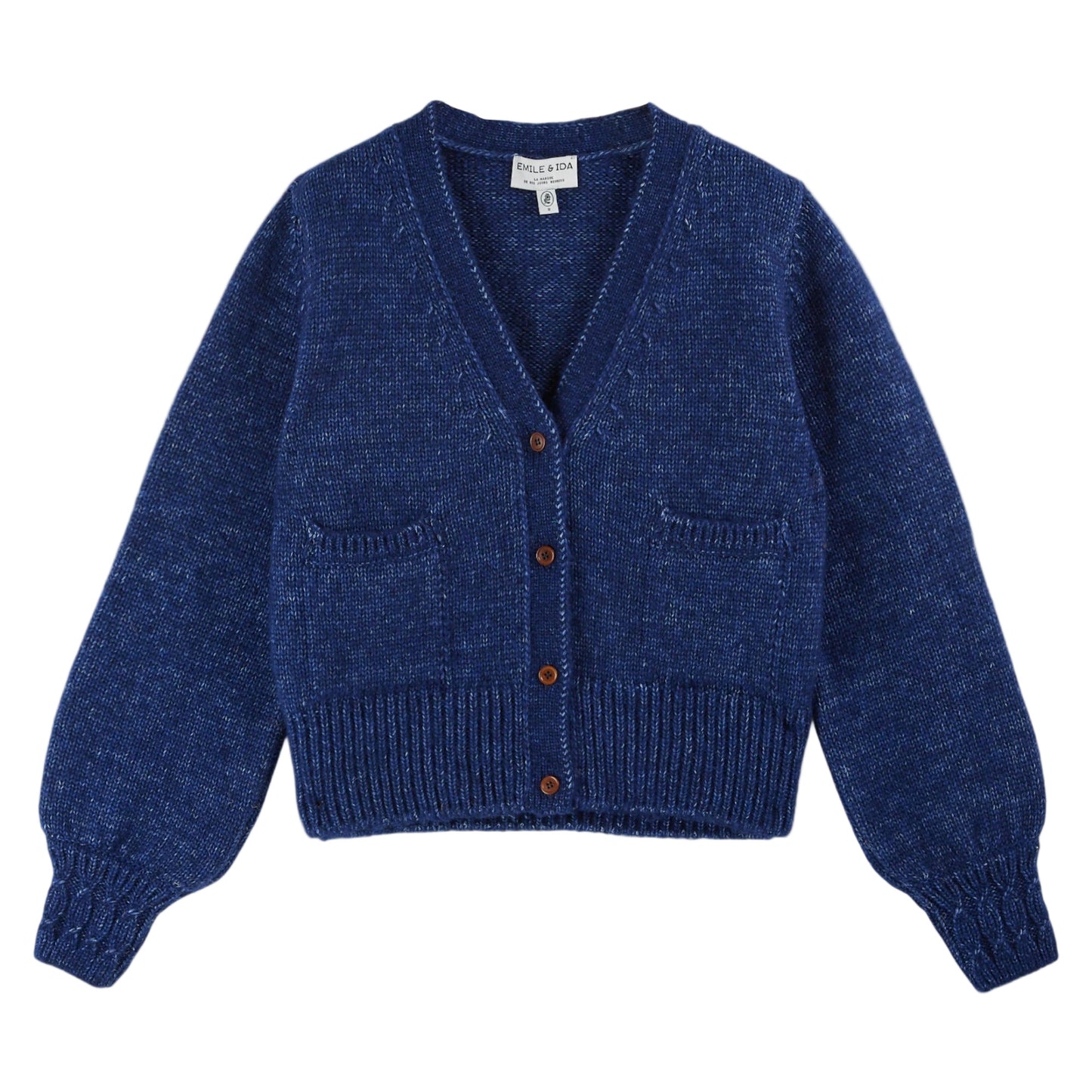 CARDIGAN COTE - ROYAL BLUE