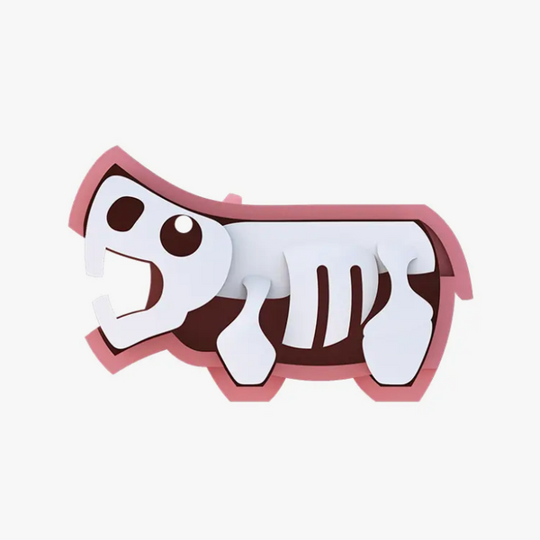 HIPPO MAGNETIC 3D PUZZLE