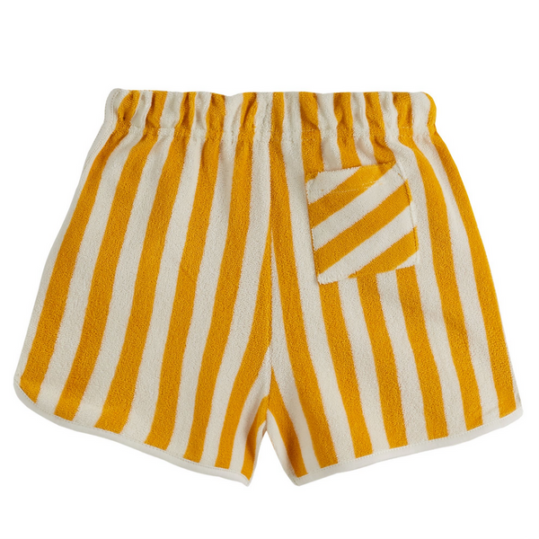 TERRY STRIPED SHORTS