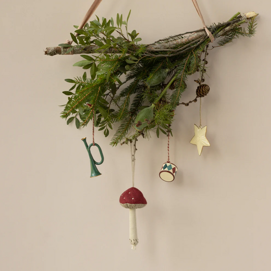 MAILEG TRUMPET - DARK GREEN
