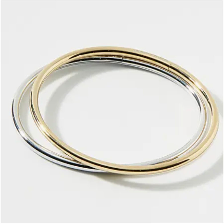 BELLE FLEXI BANGLE BRACELET - GOLD