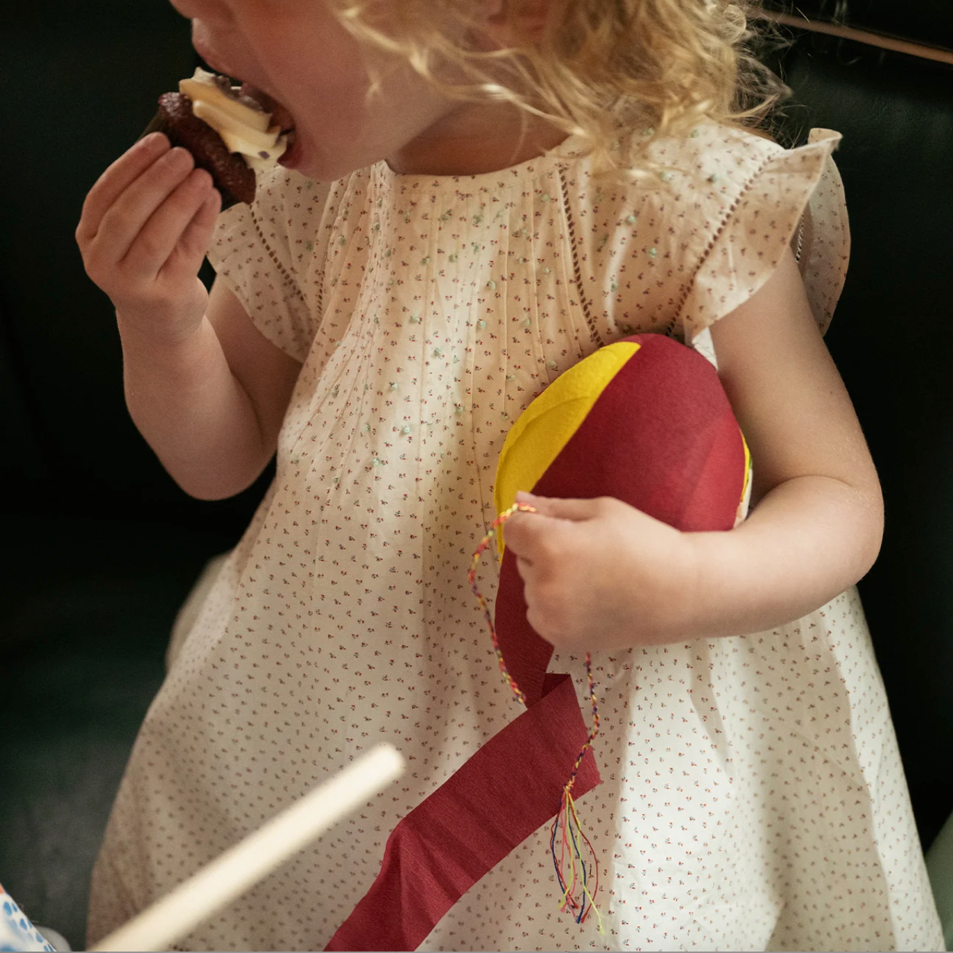 OSO & ME CHILD CHEEKY DRESS - ROSE BUD