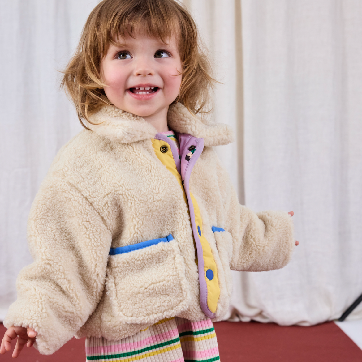 GAME PAWN ALL OVER REVESIBLE SHEEPSKIN JACKET