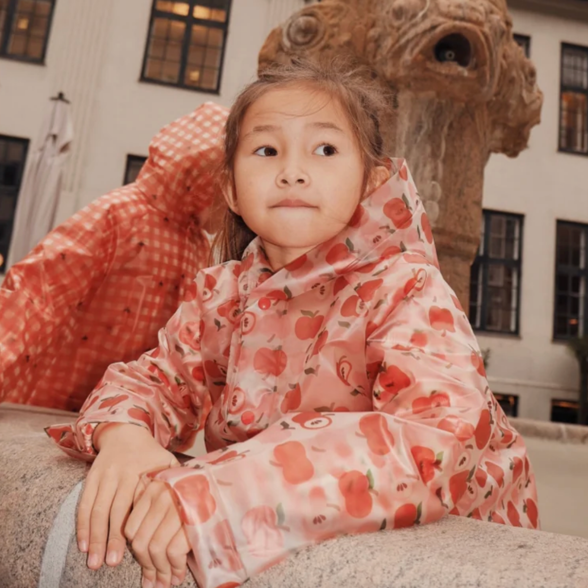 CAILA RAINCOAT - RED APPLE