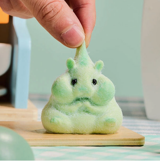 TABA SQUISHY DELUXE - GREEN HAMSTER