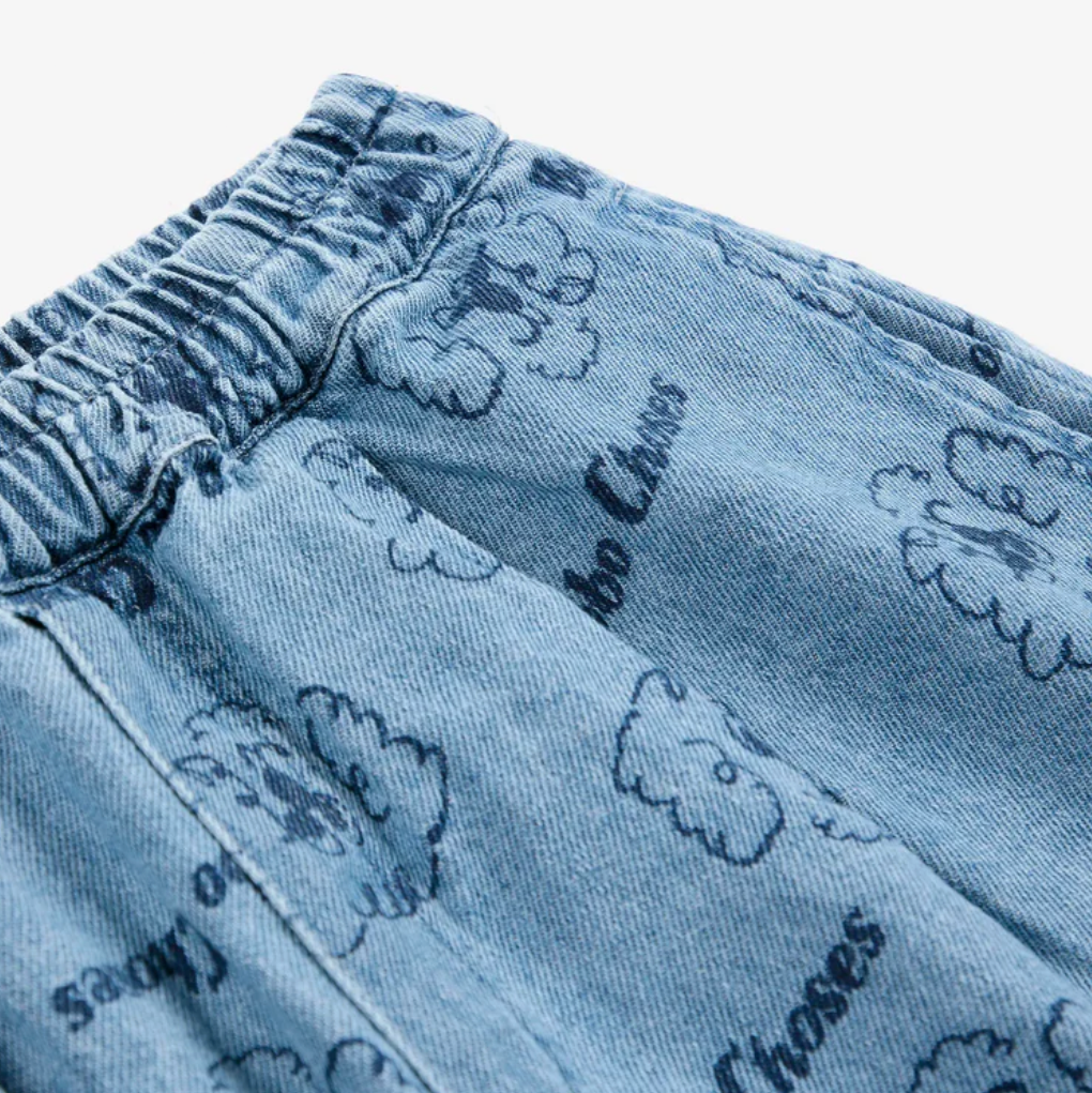 PICKLES THE DOG DENIM SHORTS