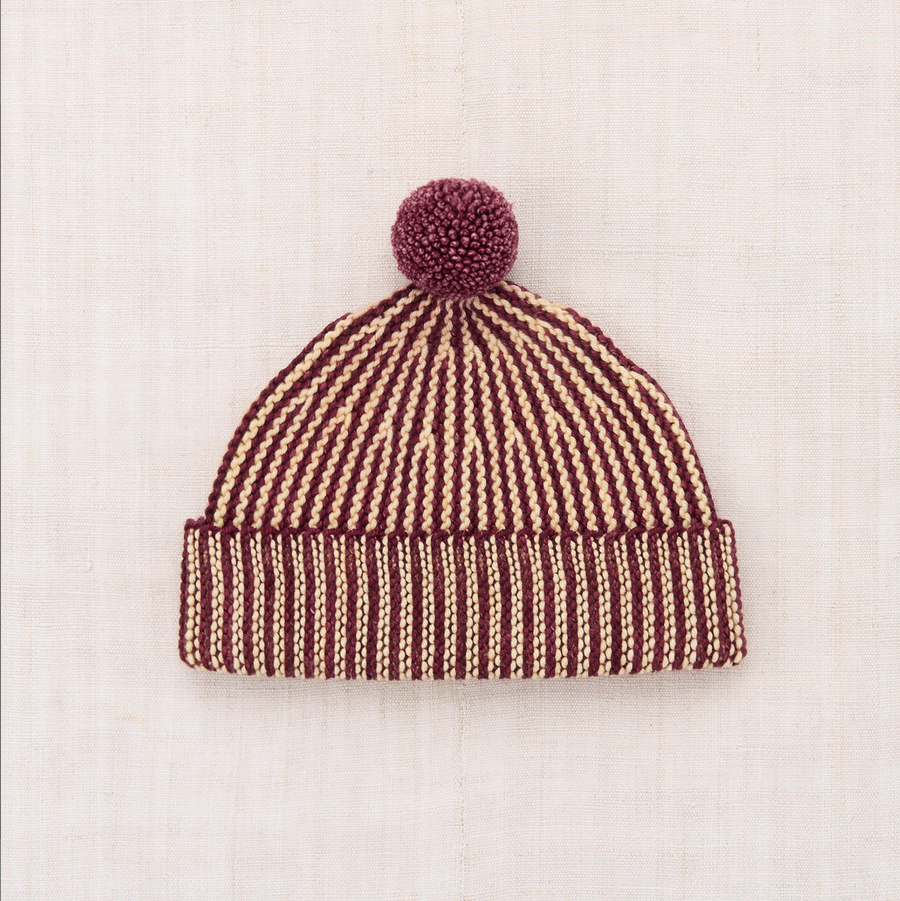 STRATA GARTER HAT - CAMBRIDGE