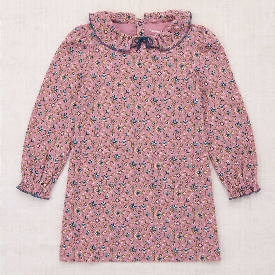 PATTIE DRESS - ANTIQUE MILLEFLEURS