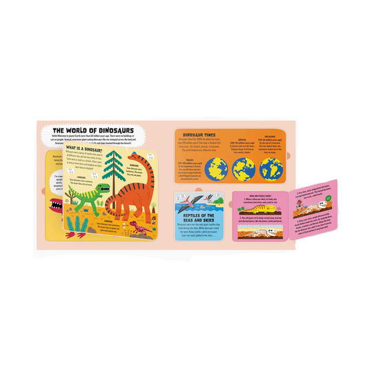 LONELY PLANET KIDS MY FIRST LIFT THE FLAP DINOSAUR ATLAS