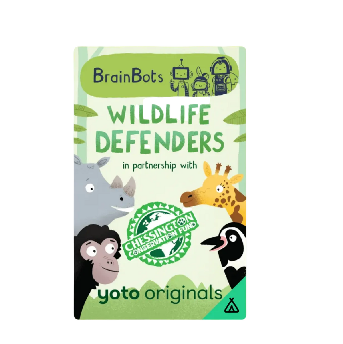 YOTO CARD: BRAINBOTS WILDLIFE DEFENDERS