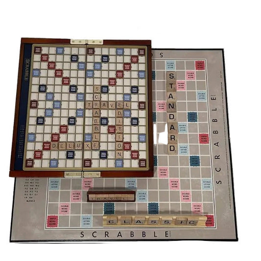 SCRABBLE TRAVEL DELUXE GAME