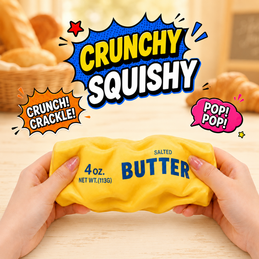 CRUNCHY BUTTER BAR SQUISHY