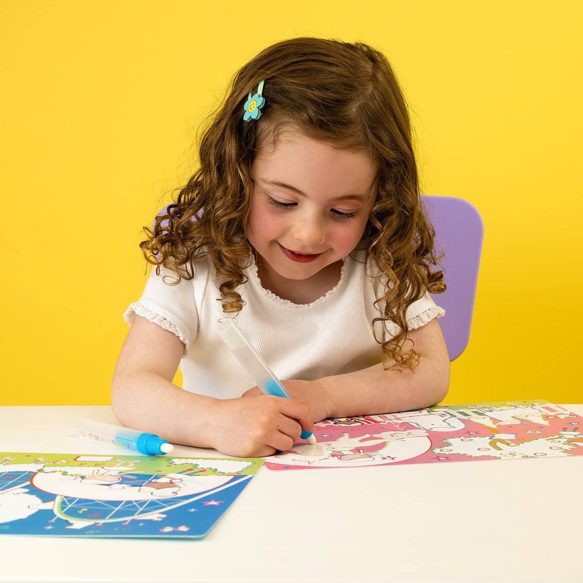 RAINBOW FAIRY MAGIC WATER COLORING PLACE MATS
