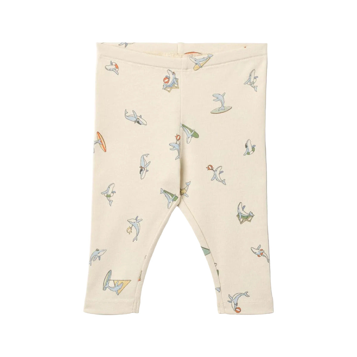 SILAS SHARK BABY LEGINGS