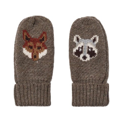 TOWSI JACQUARD MITTENS - DRY SOIL