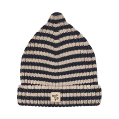 TOPPER MERINO WOOL BEANIE - NAVY
