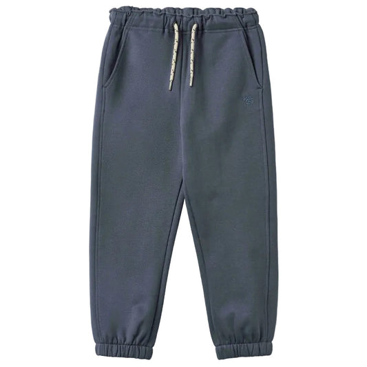 COSMO ORGANIC SWEATPANTS  - GREY BLUE