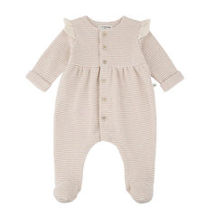 ORLEANS JUMPSUIT WITH FEET - NUDE