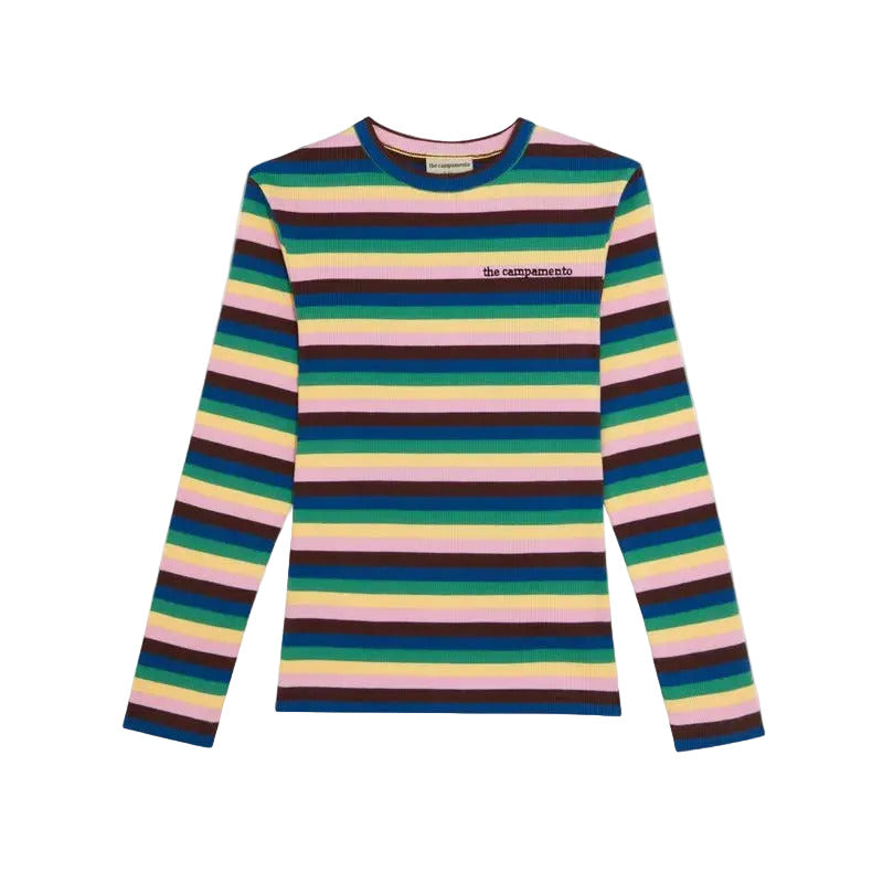 MULTICOLOR STRIPES TSHIRT