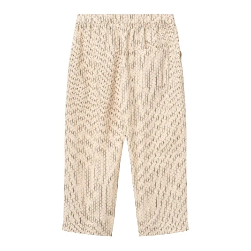 AOP TWILL PANTS W. ADJUSTABLE WAIST