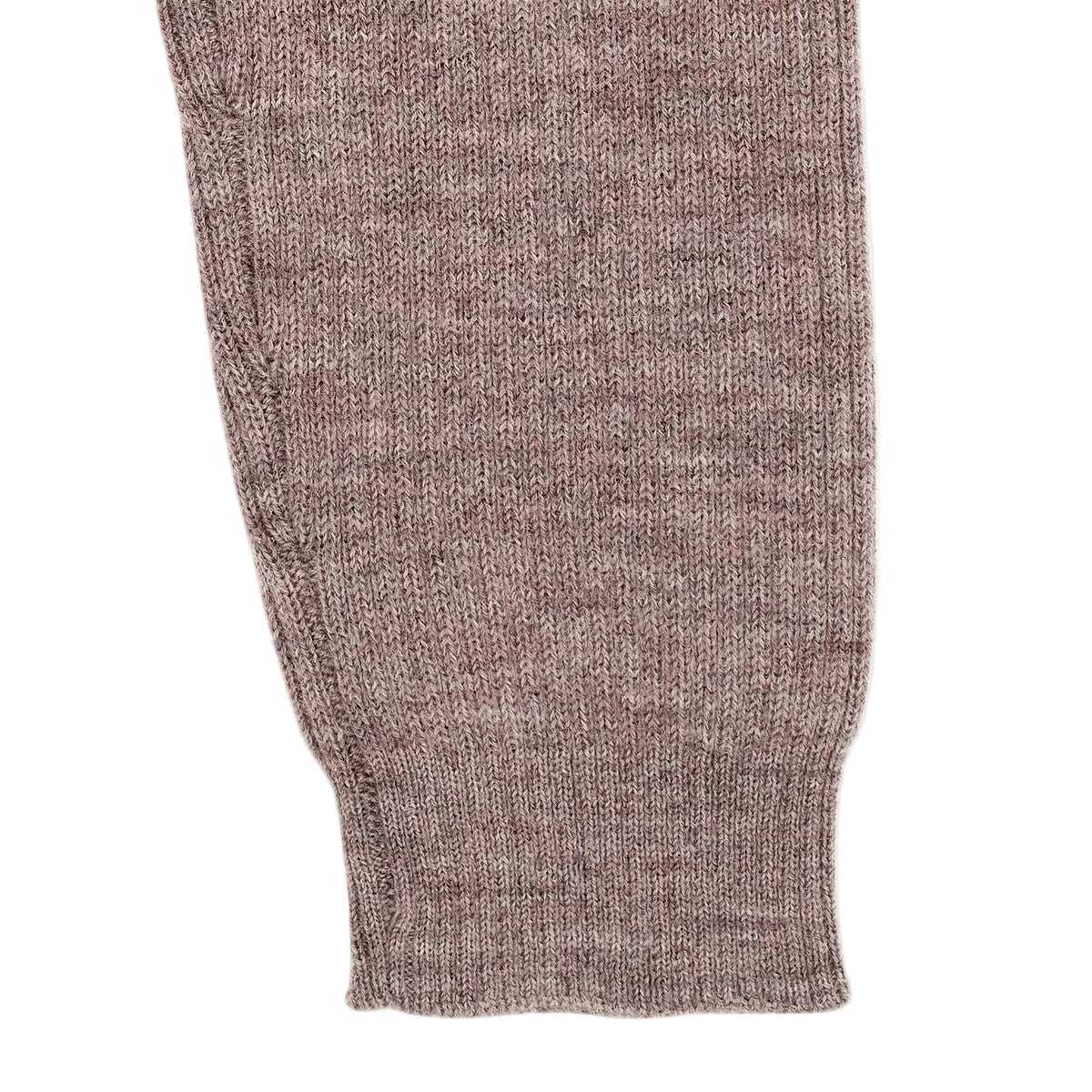 MERINO CLASSIC RIB LEGGINGS - NATURAL MELANGE