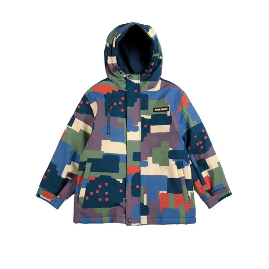 PAINT FOREST ALL OVER SKI ANAORAK JACKET