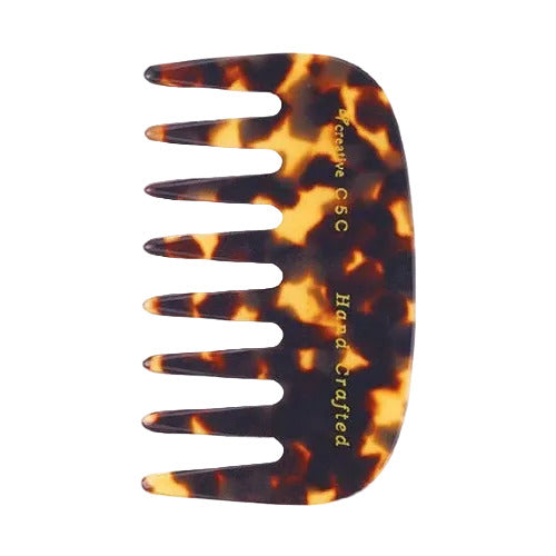 DARK TORTISE WIDE POCKET COMB