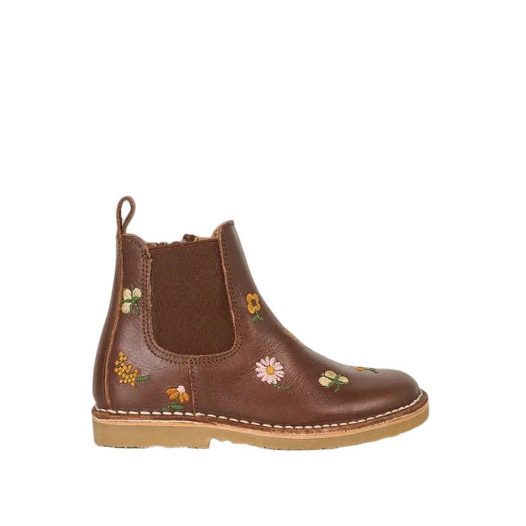AUTUMN FLOWER ANKLE BOOT