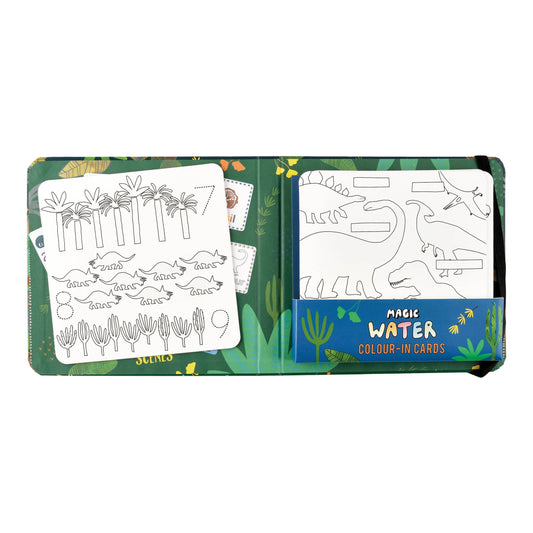 DINOSAUR MAGIC WATER COLORING CARDS