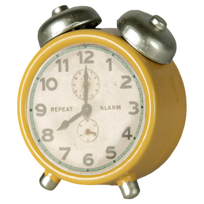 MAILEG MOUSE ALARM CLOCK - YELLOW