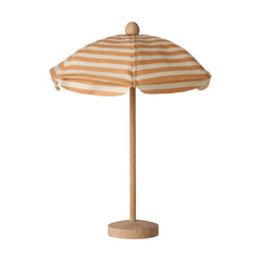 MAILEG BEACH STRIPED UMBRELLA - SOFT CORAL