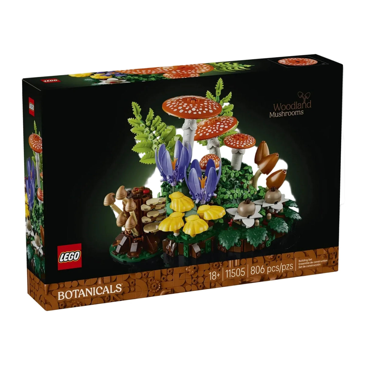 WOODLAND MUSHROOMS BOTANICAL