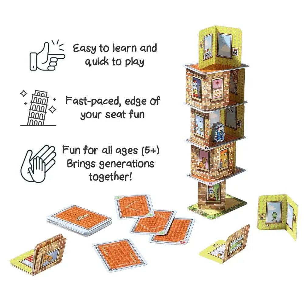 RHINO HERO STACKING CARD GAME (AWARD WINNING)