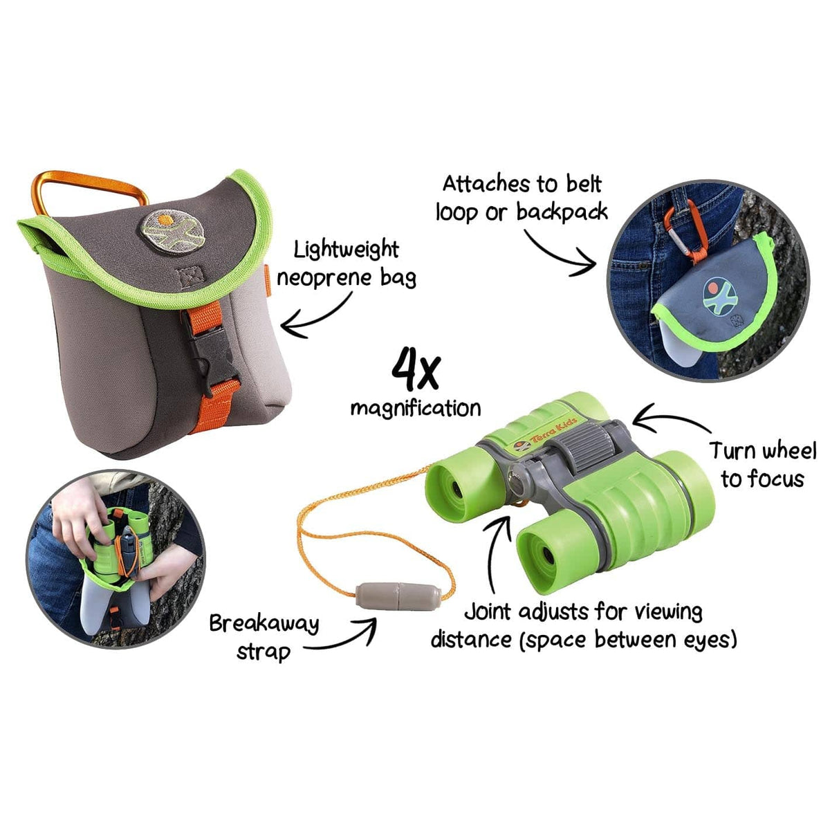 TERRA KIDS BINOCULARS