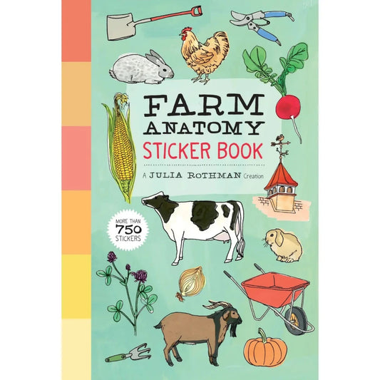 FARM ANATOMY STICKER BOOK