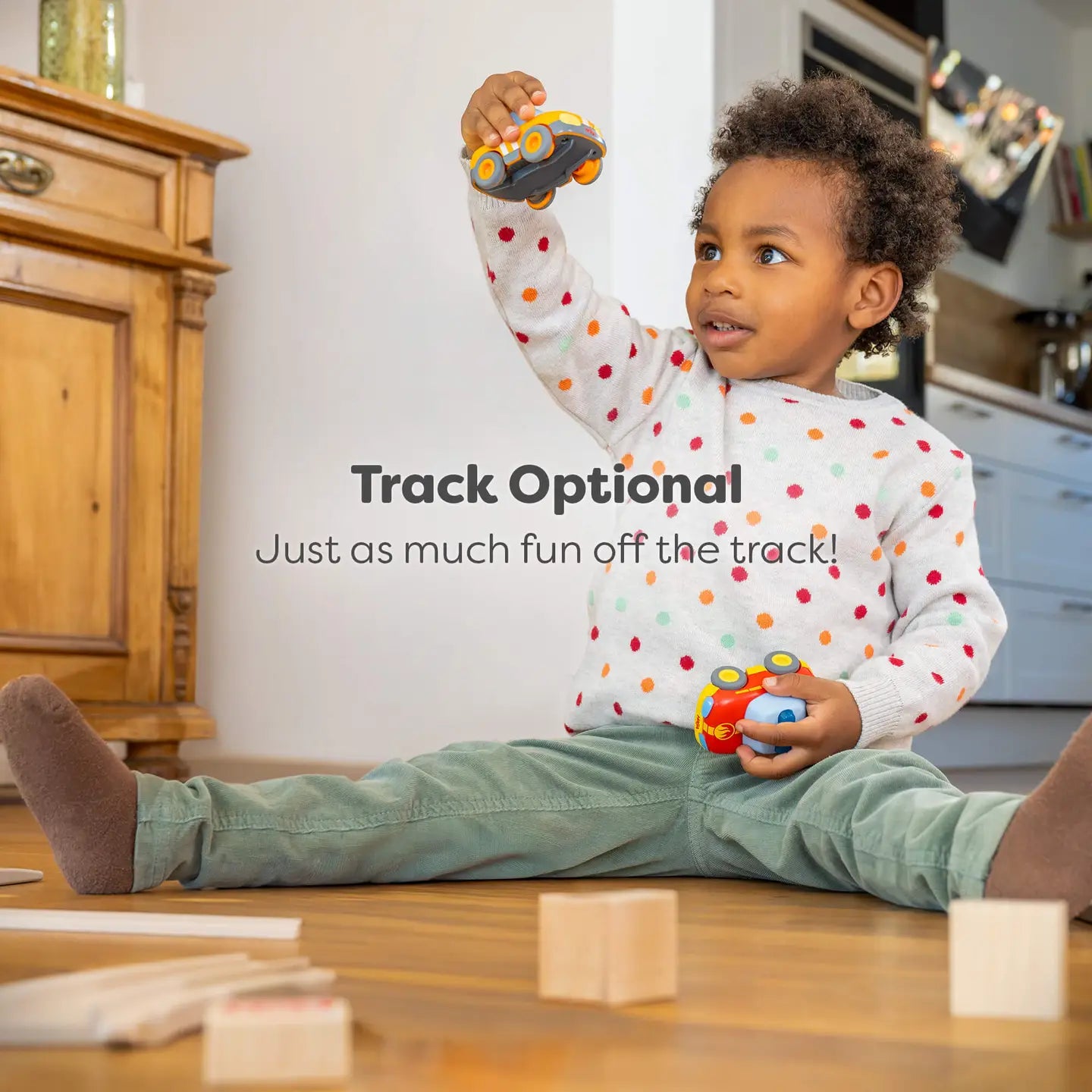 HABA PACE CAR WITH MOMENTUM MOTOR