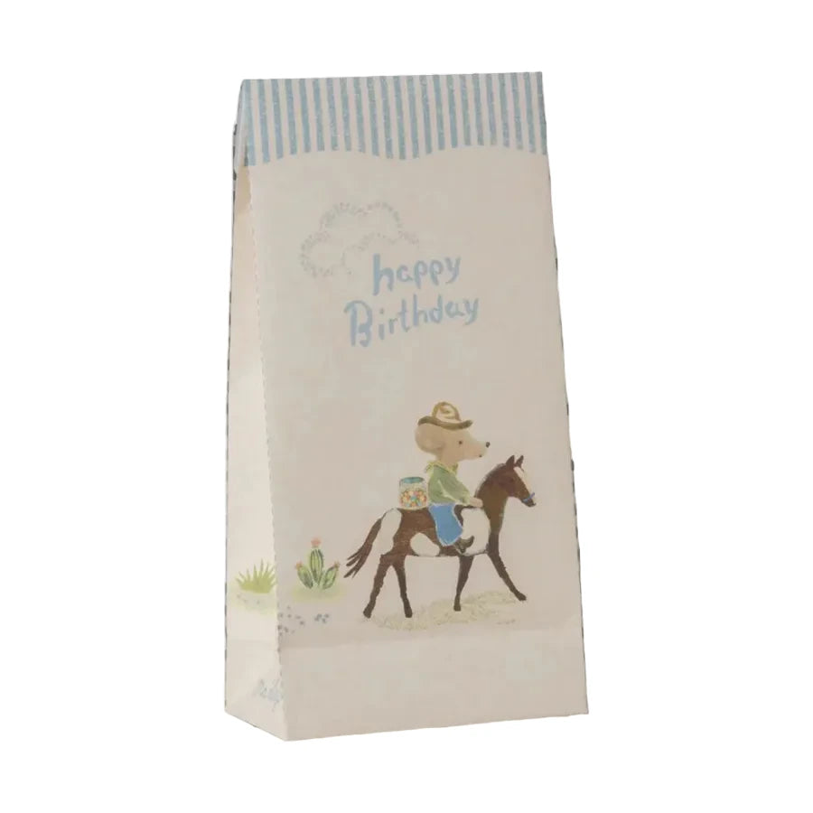 HAPPY BIRTHDAY GOODIE BAGS - COWBOY