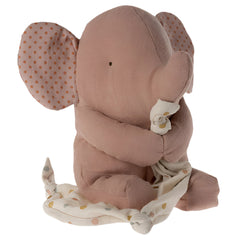 LULLABY ELEPHANT STUFFED ANIMAL - ROSE