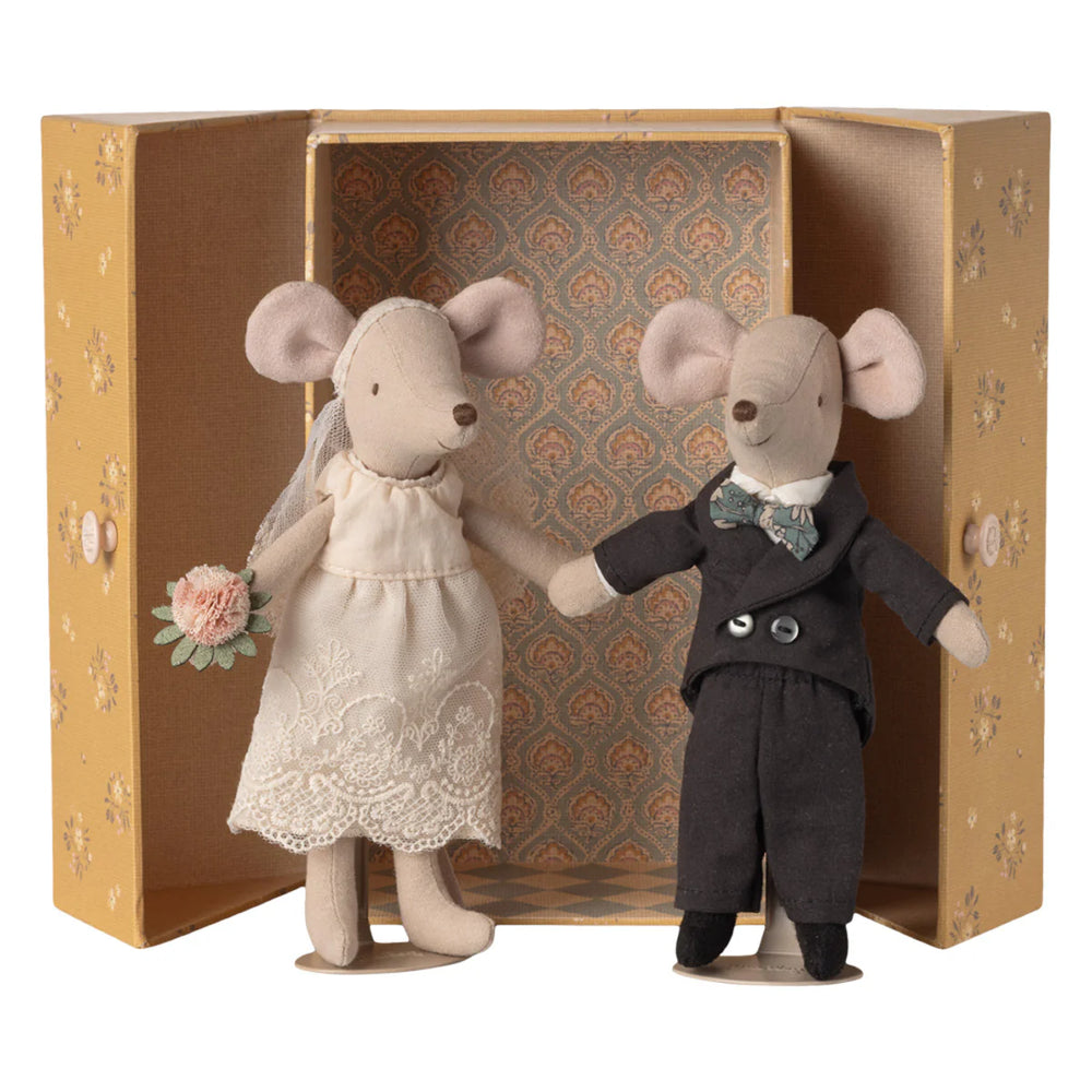 MAILEG WEDDING MOUSE COUPLE - MUM & DAD