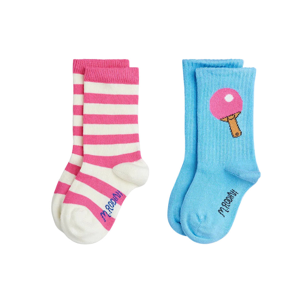 TABLE TENNIS EMBROIDERED 2 PACK SOCKS